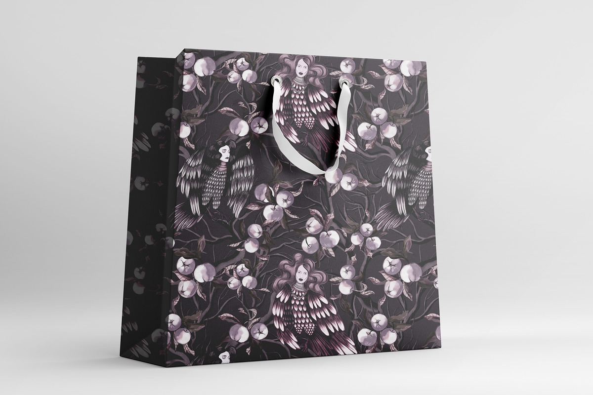Sirin, a Pattern Graphic by Andre_Eva (Photo 3 of 7)