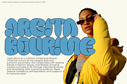 Rodino Bubbly Display Typeface, a Handwritten Font by Lettramina Studio (Thumbnail 3 of 11)