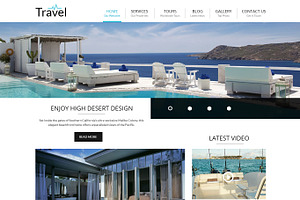 Travel - Responsive Wordpress Theme