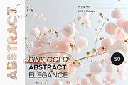 Pink Gold Abstract Elegance, an Abstract Photo by Lumeno (Thumbnail 1 of 5)