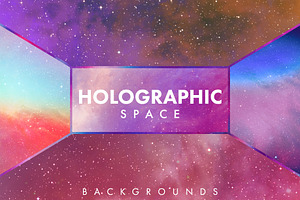 Holographic Space Backgrounds