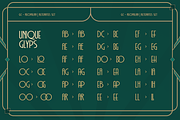 GC Neomilan - Neo Art Deco Typeface, a Sans Serif Font by Glyphonic (Thumbnail 8 of 16)