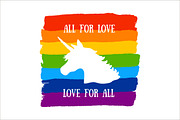Pride Month Posters, a Decorative Illustration by Lena Kedrova (Thumbnail 3 of 5)