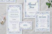 Decorative Wedding Invitation Suite, a Templates & Theme by Guuver (Thumbnail 3 of 6)