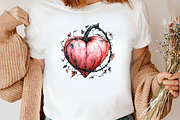 Watercolor Black Pink Halloween, an Illustration by Canvas Craft (Thumbnail 4 of 7)