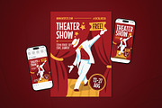 Theater Show Event Flyer Set, a Flyer Template by The Good Store (Thumbnail 1 of 2)
