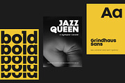 Grindhaus Sans, a Sans Serif Font by Vintage Type Company (Thumbnail 8 of 13)