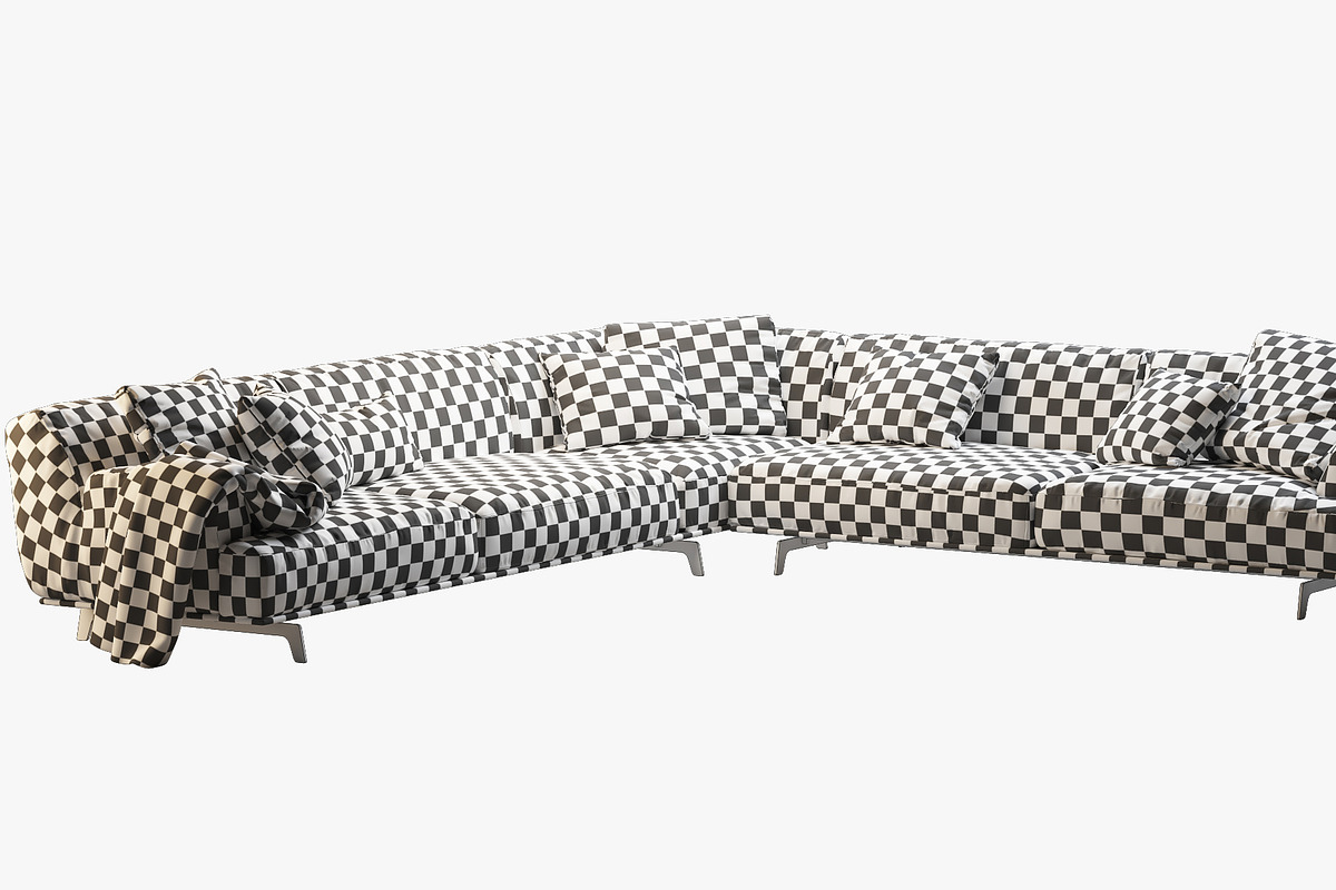 Tribeca sofa 3 3d model, a Furniture 3D Model by 3dmitruk (Photo 7 of 13)