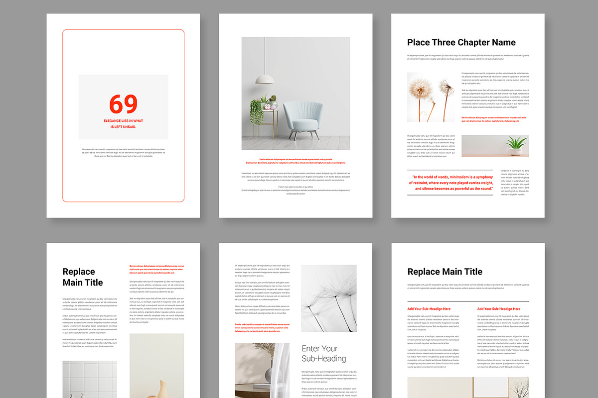E-Book Template, an UI Kit Template by ContestDesign (Photo 4 of 5)