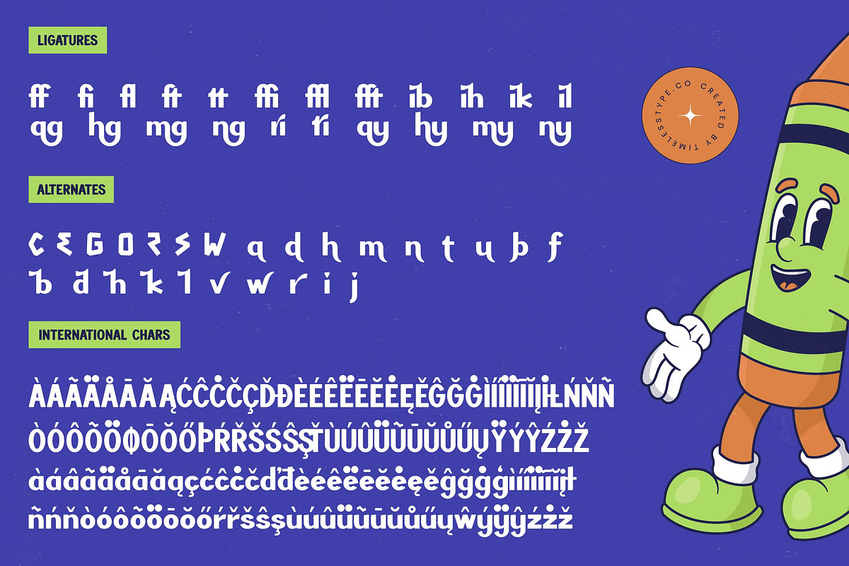 Creator Genius Bold Display Font, a Serif Font by timelesstype.co (Photo 19 of 20)