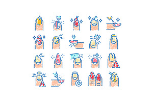 Nail manicure and health care, an Object Graphic by pikepicture