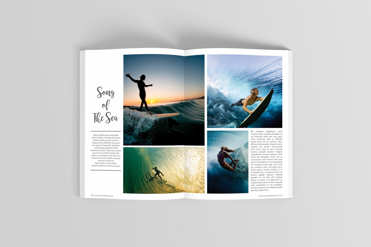 Magazine Template, a Magazine Template by BoriesBechker (Photo 9 of 18)
