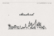 Spain Skylines, a Work Illustration by TheMountBirdStudio (Thumbnail 5 of 9)