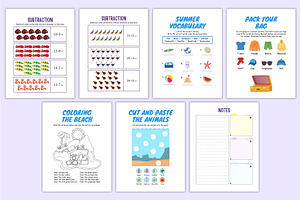 Pre-School & Kindergarten Worksheets