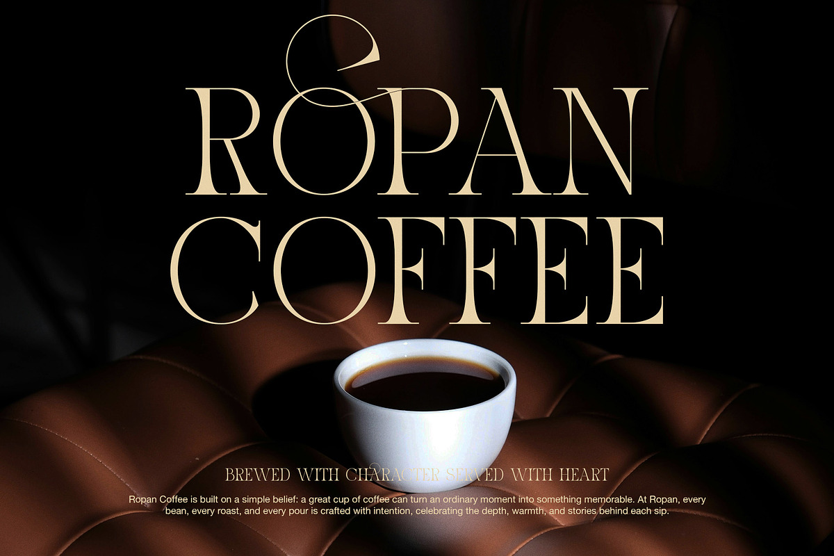 Asemok Elegant Serif Font, a Serif Font by Graphicxell (Photo 5 of 8)