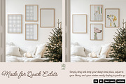 Winter Time Frame Mockup, a Household Mockup by NikiArts (Thumbnail 7 of 17)