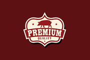 Pig Farm or Pork Restaurant Logo, a Branding & Logo Template by Atlantis X Nurman Arbai (Thumbnail 1 of 2)