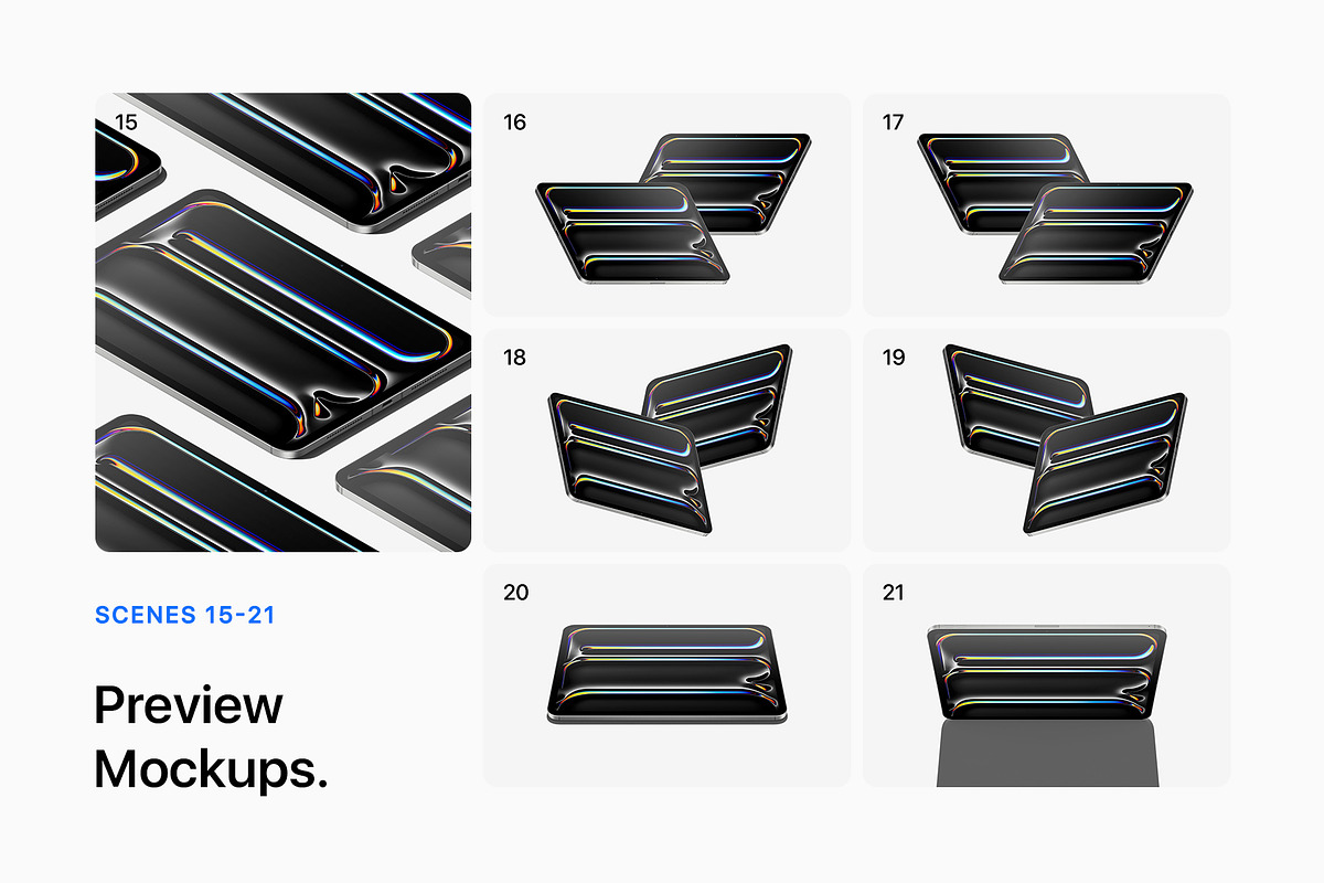iPad Pro 11 - 21 Mockups Scenes, an iPad Mockup by Asylab (Photo 4 of 56)