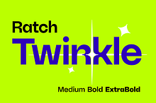 Ratch Twinkle Font Family