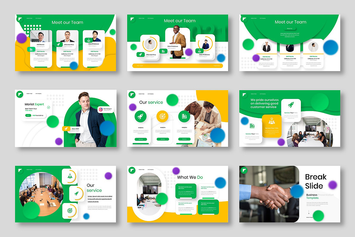 Mariot – Business Keynote Template, a Presentation Template by Dens Creative Studio (Photo 3 of 6)