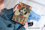 Whimsical Queen and King Scrappapers, a Person Illustration by Digital Art Mahdiseño (Thumbnail 8 of 10)