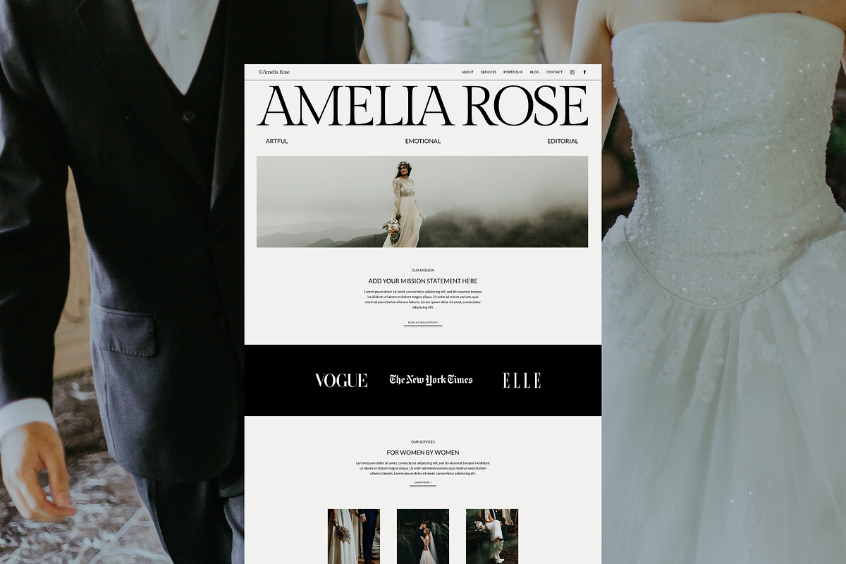 Photography Squarespace 7.1 Template, a Templates & Theme by Studio Witzenhausen (Photo 11 of 11)