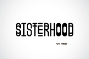 SISTERHOOD Family Font, a Serif Font by Mymlan Shop (Thumbnail 1 of 7)