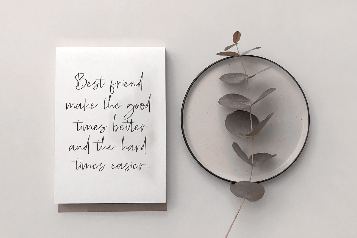 Old Buddy - Handwritten Font, a Script Font by Awanstudio (Photo 5 of 7)