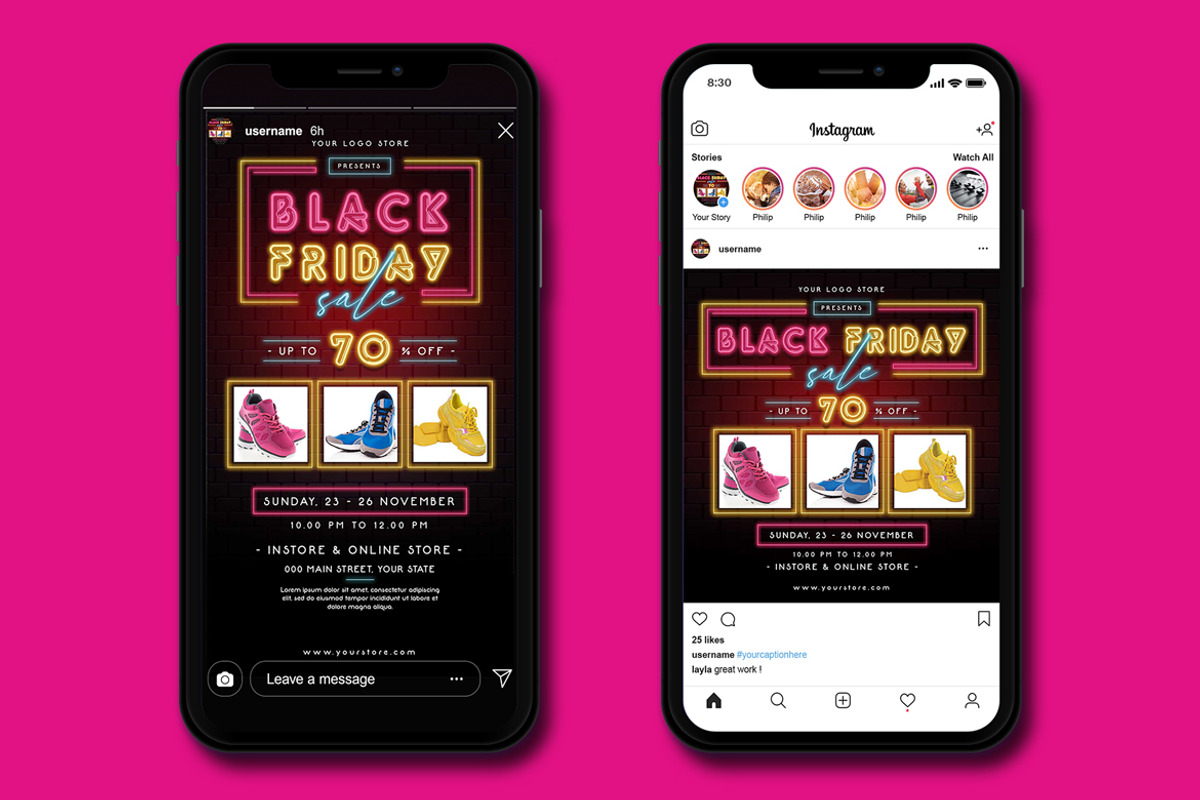 Black Friday Sale Set, a Flyer Template by Totem Design Studio (Photo 5 of 5)