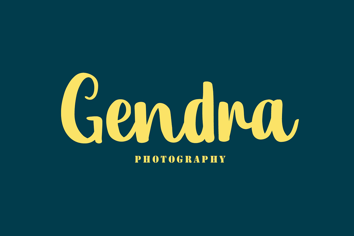 Ontime Modern Script Font, a Script Font by Yuby Creative (Photo 3 of 6)
