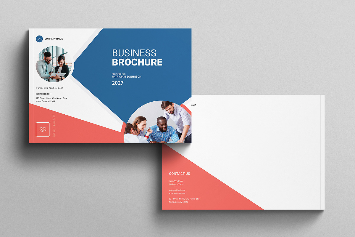 Business Brochure Template, a Brochure Template by E-Type (Photo 7 of 7)