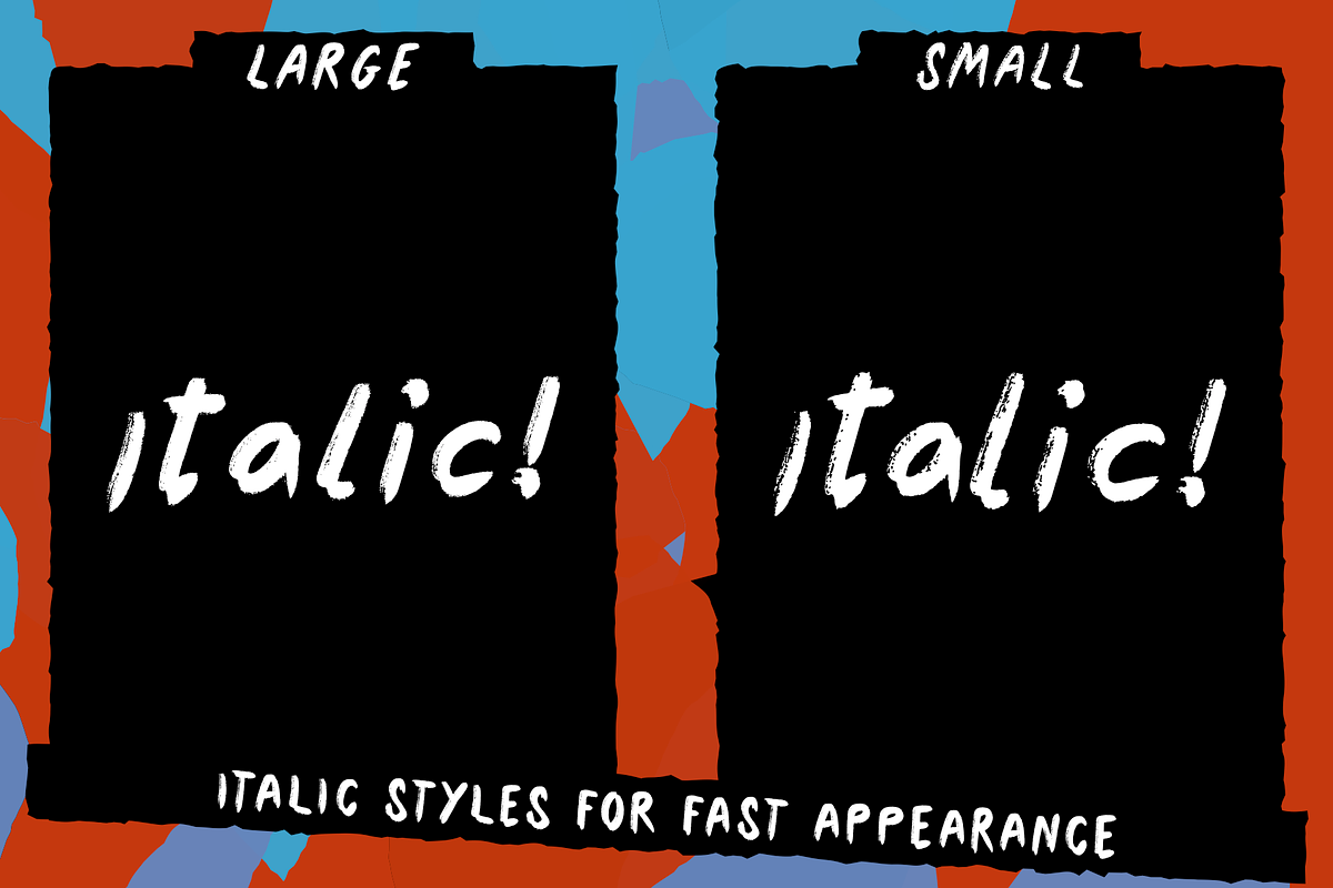 Heavy Handed Handmade 4 Font Family, a Handwritten Font by Maker Fonts (Photo 5 of 13)
