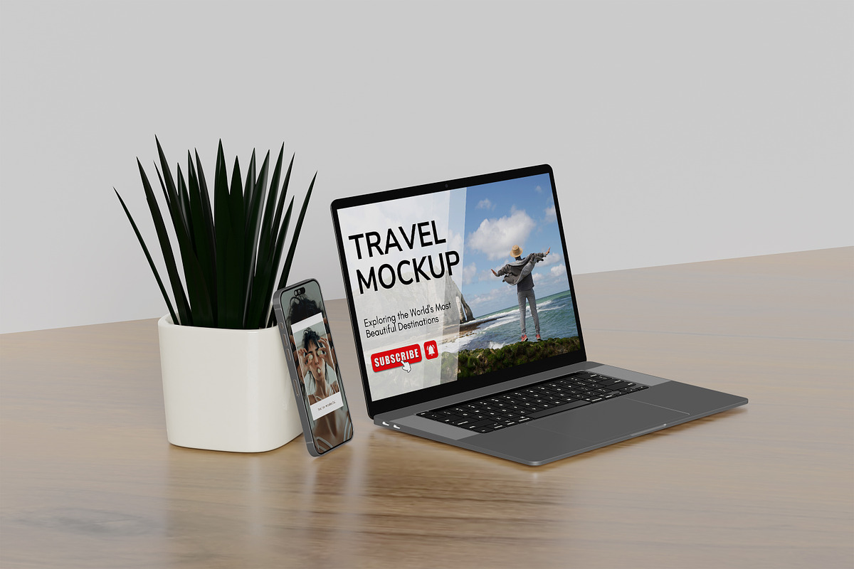 MacBook Pro, an Android Mockup by kebunmockup (Photo 3 of 5)