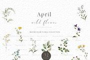 April Wild Flower, a Decorative Illustration by heyiamalice (Thumbnail 4 of 9)