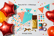 Cosmetic Foil Party Packaging Mockup, a Packaging Mockup by Dreamanart (Thumbnail 3 of 3)