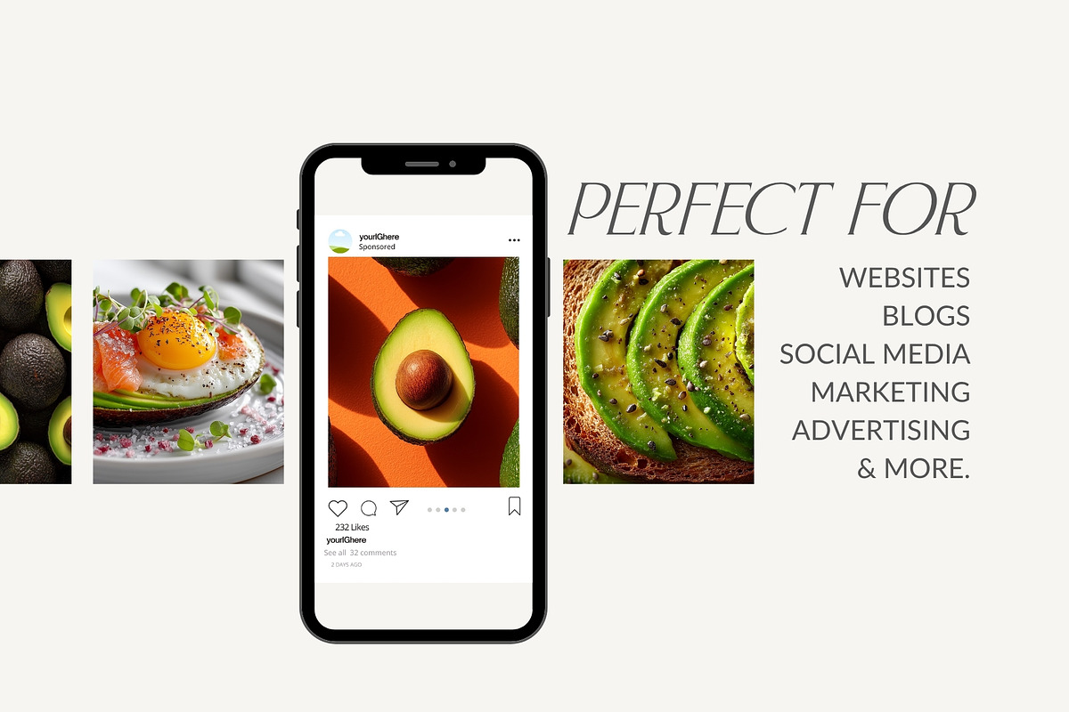Avacodo Vibes Aesthetic Stock Photos, a Food & Drink Photo by HipFonts (Photo 9 of 12)