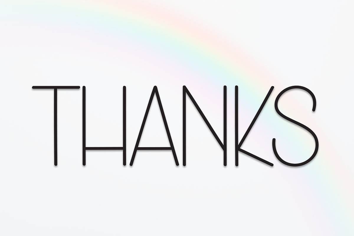 Simple Rainbow | Script Font, a Script Font by Scratchones (Photo 8 of 8)