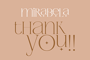 Mirabela - Lovely & Classy Serif, a Serif Font by Genilson Santos (Thumbnail 16 of 16)