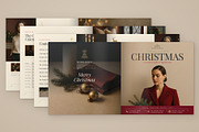 Square Christmas Magazine Template, a Magazine Template by BrandPacks (Thumbnail 4 of 5)