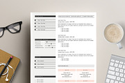 2 Page Resume Template for MS Word, a Resume Template by This Paper Fox (Thumbnail 2 of 5)