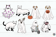 Halloween svg Bundle, Cute Ghost svg, an Object Graphic by HeyLenaArts (Thumbnail 4 of 4)