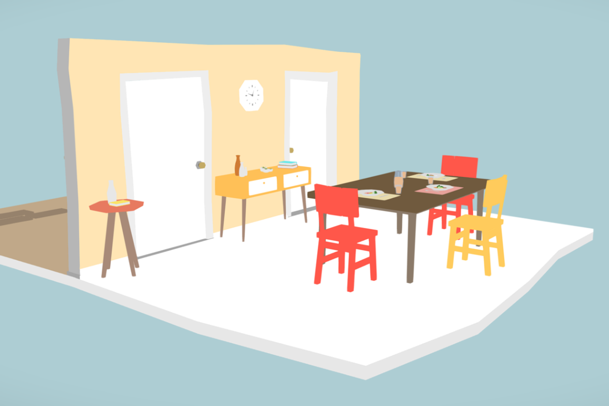 LOW POLY INTERIOR [25+ UNIQ OBJECTS], a Furniture 3D Model by mkleine shop (Photo 7 of 10)