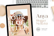 Anya Media Kit Canva Template, a Presentation Template by Creative Day (Thumbnail 1 of 5)