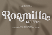 Roamilla - Beauty Logo Font, a Serif Font by Umitype (Thumbnail 12 of 12)