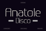 CS Anatole Disco, a Sans Serif Font by Craft Supply Co. (Thumbnail 1 of 8)