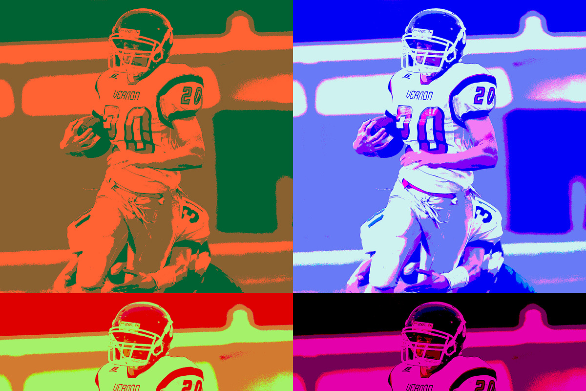 Pop Art PSD Template, an Action Add-On by Viktor (Photo 2 of 4)