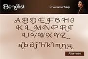 Benelist - Sans Serif Typeface Font, a Sans Serif Font by Rishsketch (Thumbnail 12 of 14)
