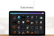 Funny Halloween Template Set I Canva, a Social Media Template by The Social Stuff (Thumbnail 8 of 11)