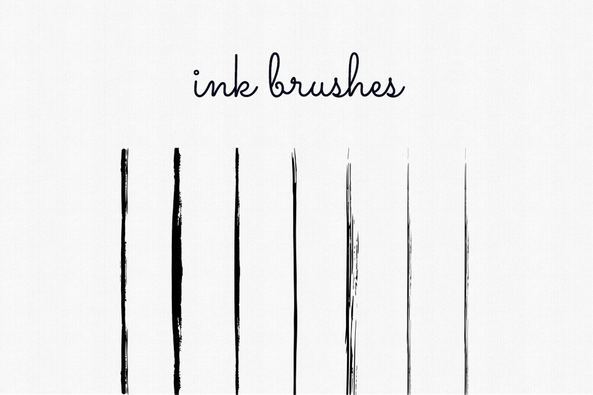 Procreate Ink Brushes, a Brush Add-On by Bene's shop (Photo 7 of 8)