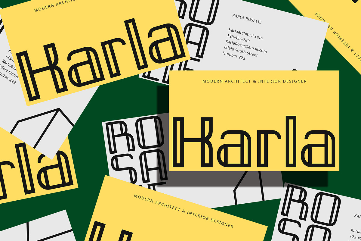 CS Watson – Art Deco Font, a Sans Serif Font by Craft Supply Co. (Photo 4 of 8)